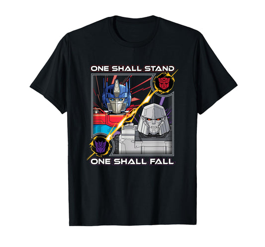 Transformers One One Shall Stand One Shall Fall Poster T-Shirt
