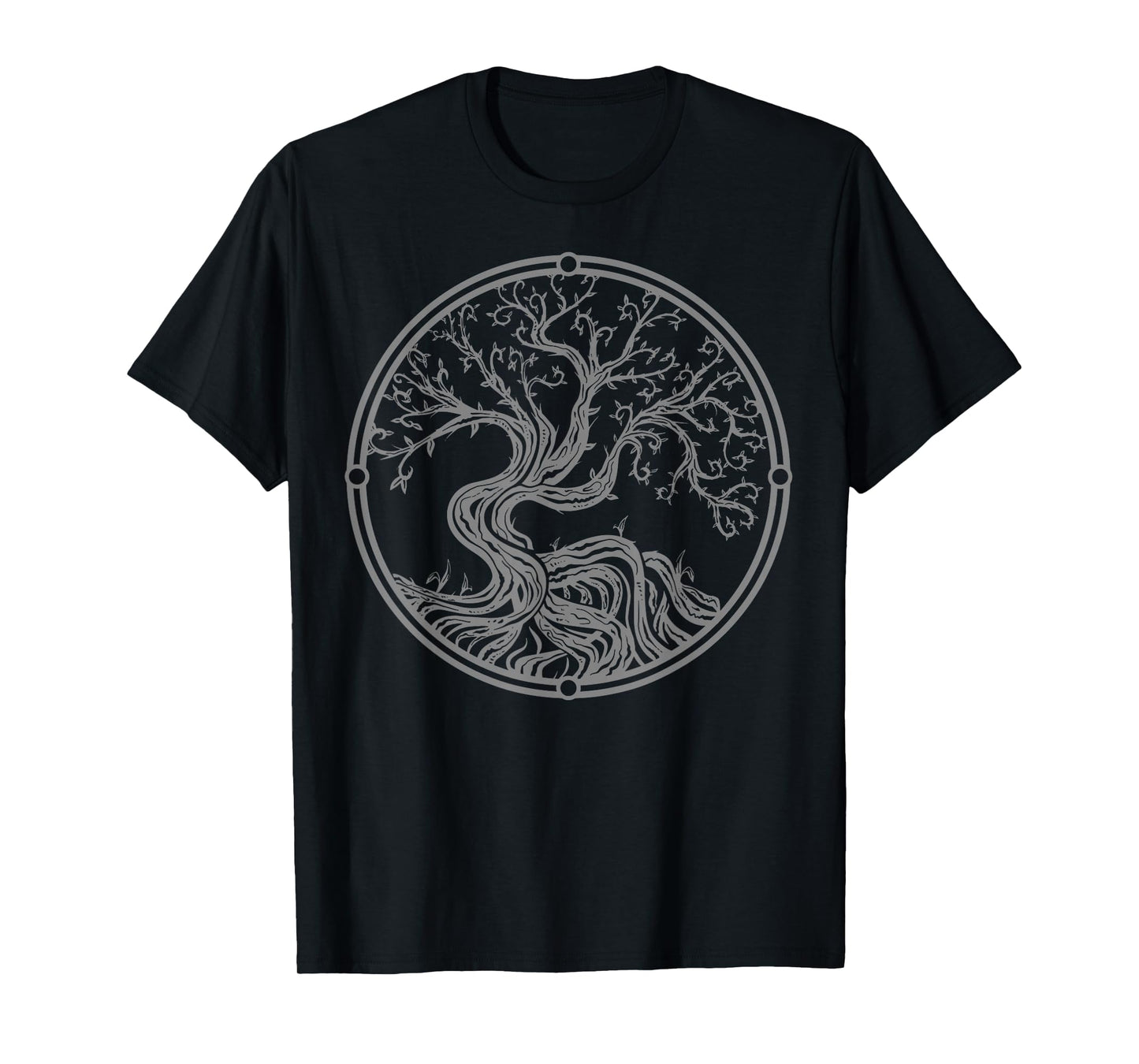 Tree Yggdrasil Viking Celtic Norse Life Symbol T-Shirt