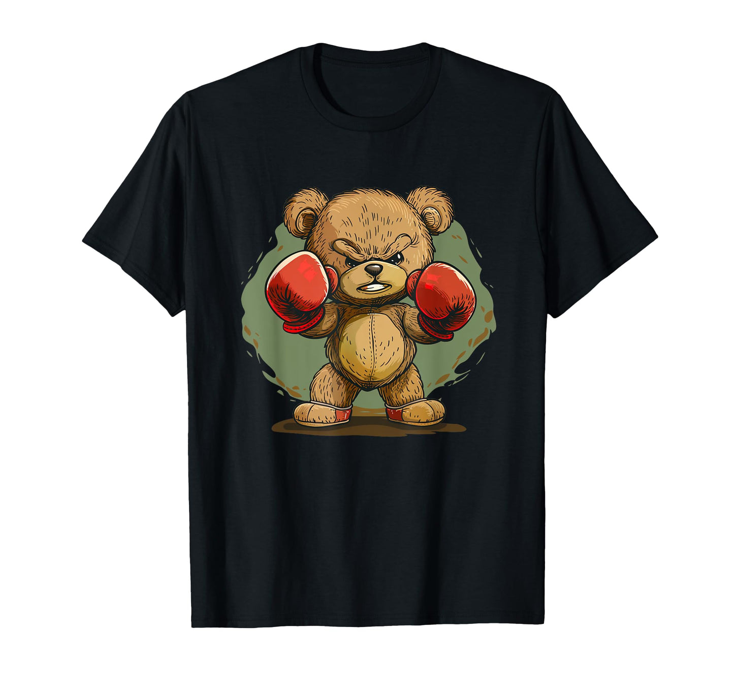 Cool Teddy bear with boxing gloves outfit T-Shirt