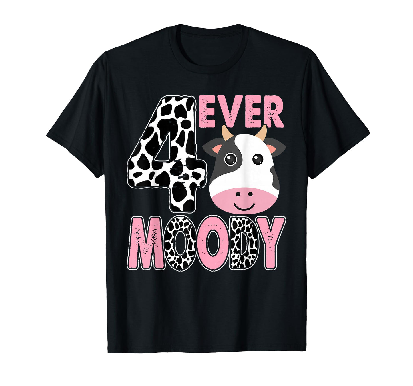 Im 4 4th Bday Four Ever Moody Birthday Decorations T-Shirt