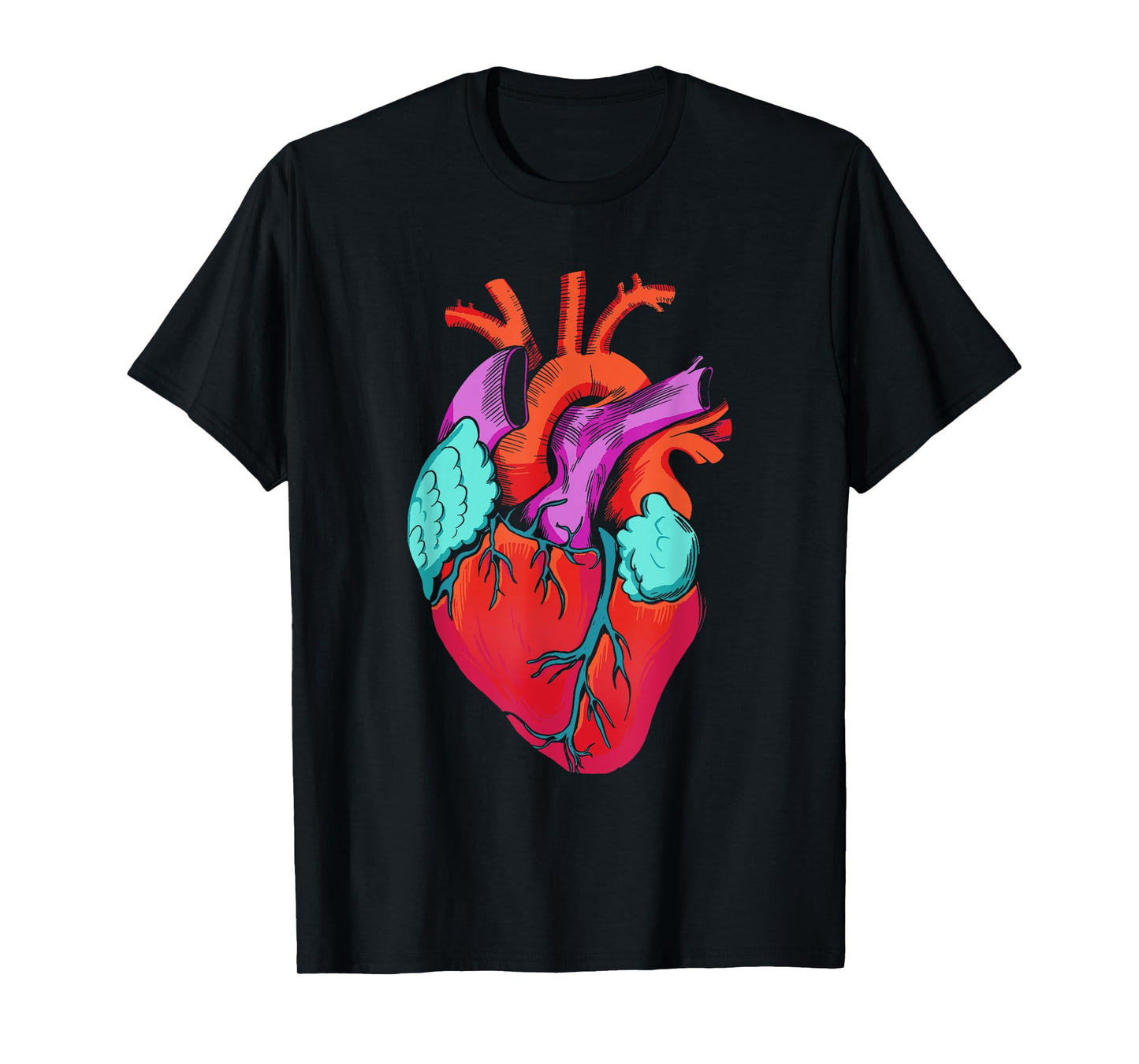 Anatomical Heart Vintage Heart Anatomy T-Shirt