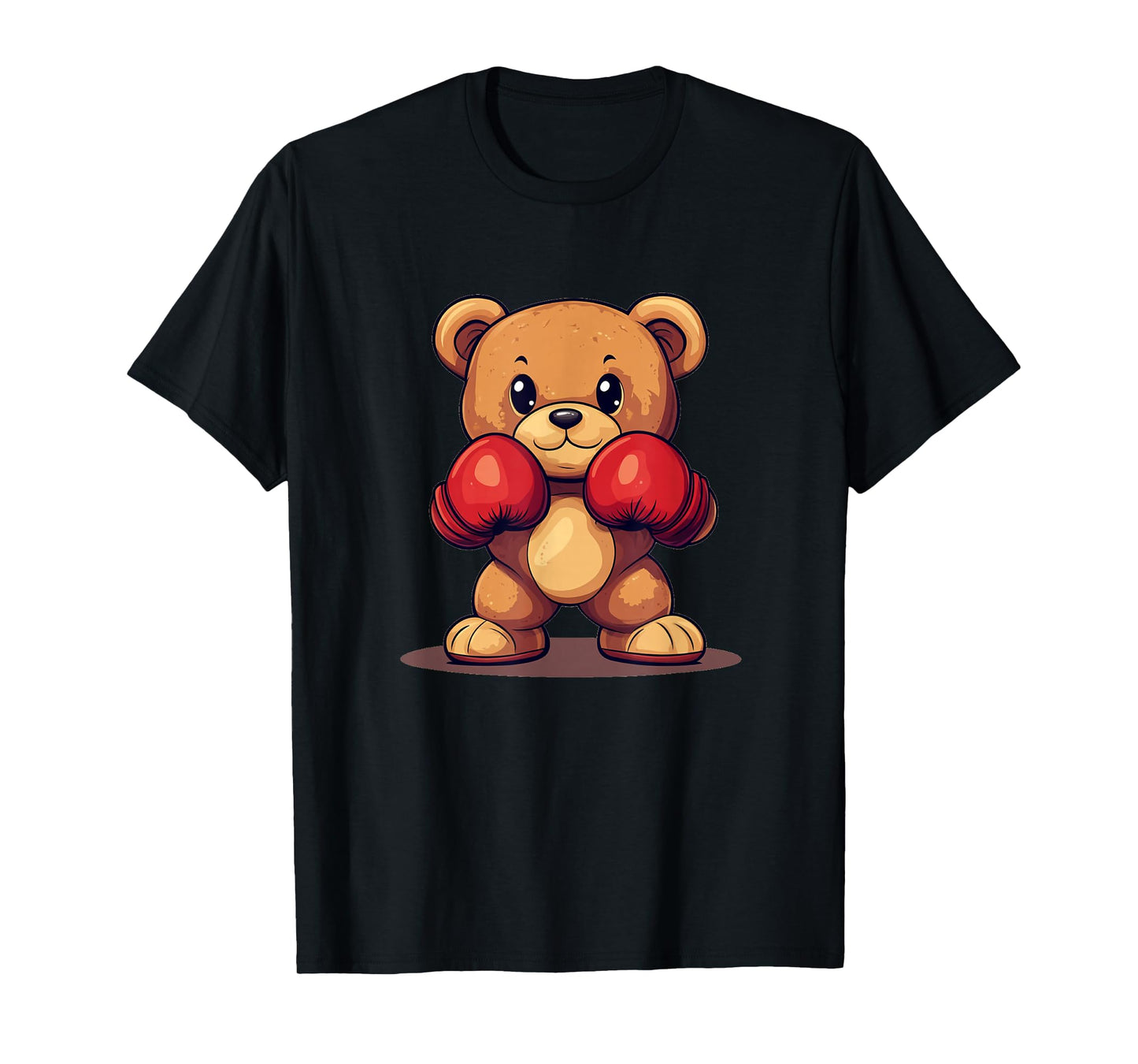 Knockout Teddy Bear with Boxing Gloves for a Punchy Look T-Shirt