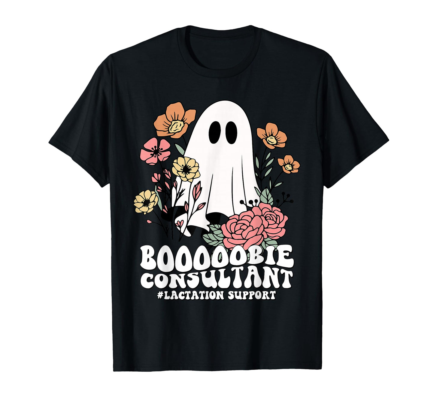 Halloween IBCLC Breastfeeding Lactation Consultant Doula T-Shirt