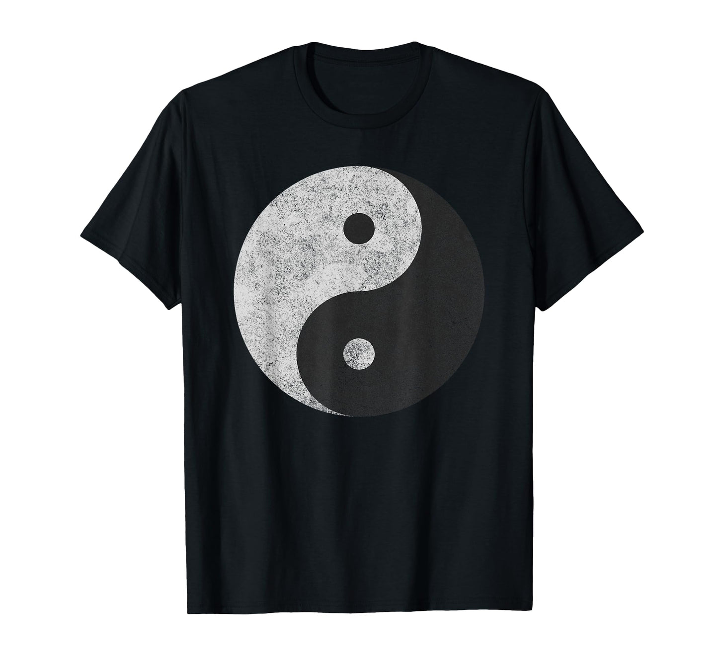 Yin Yang Symbol Tao Taijitu Yoga Peace Love (Ver. 2) T-Shirt