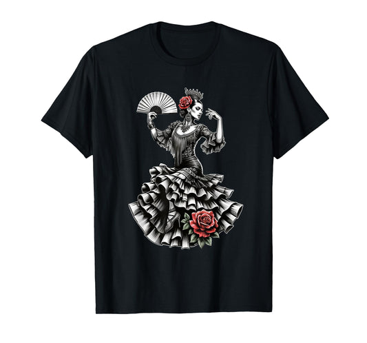 Bailaora Flamenca Spanish Flamenco Dancer Feria Souvenir T-Shirt