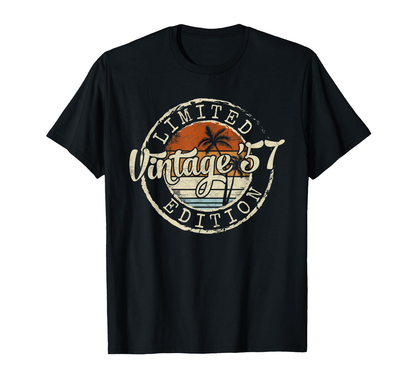 Vintage 1957 68th Birthday Gifts For Men Women 68 Year Old T-Shirt