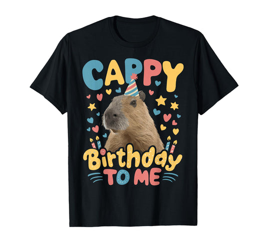 Cappy Birthday To Me Capy Birthday T-Shirt