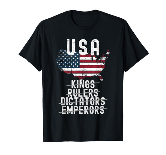 No Kings In America, Democracy, We The People T-Shirt