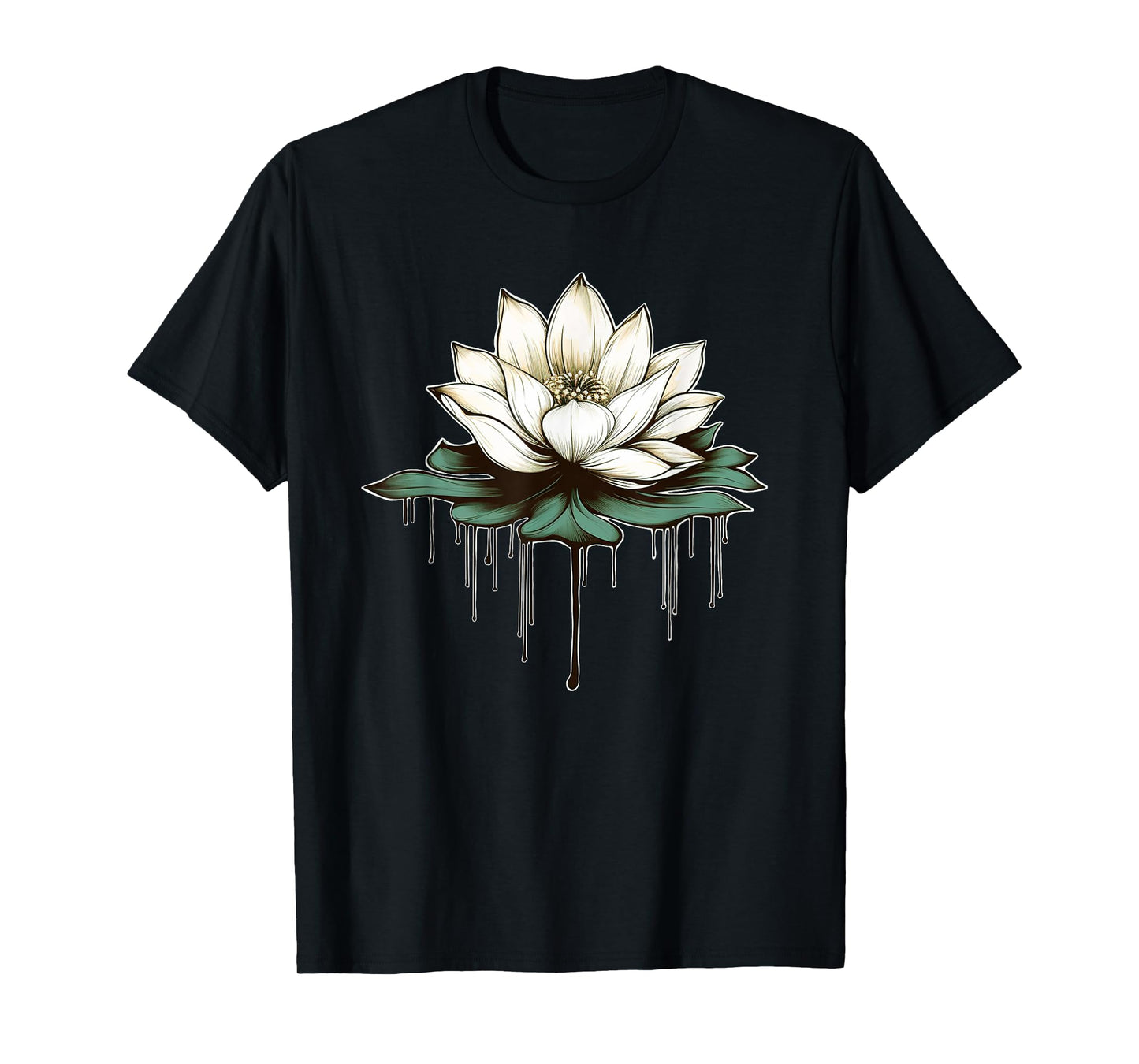 Yoga Botanical Lotus Spiritual T-Shirt