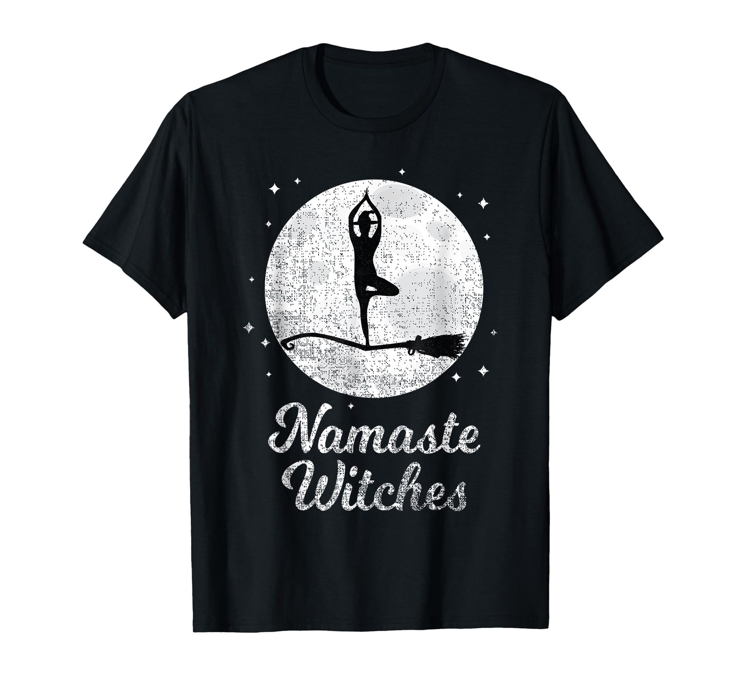 Namaste Witches Halloween Yoga Lover T-Shirt
