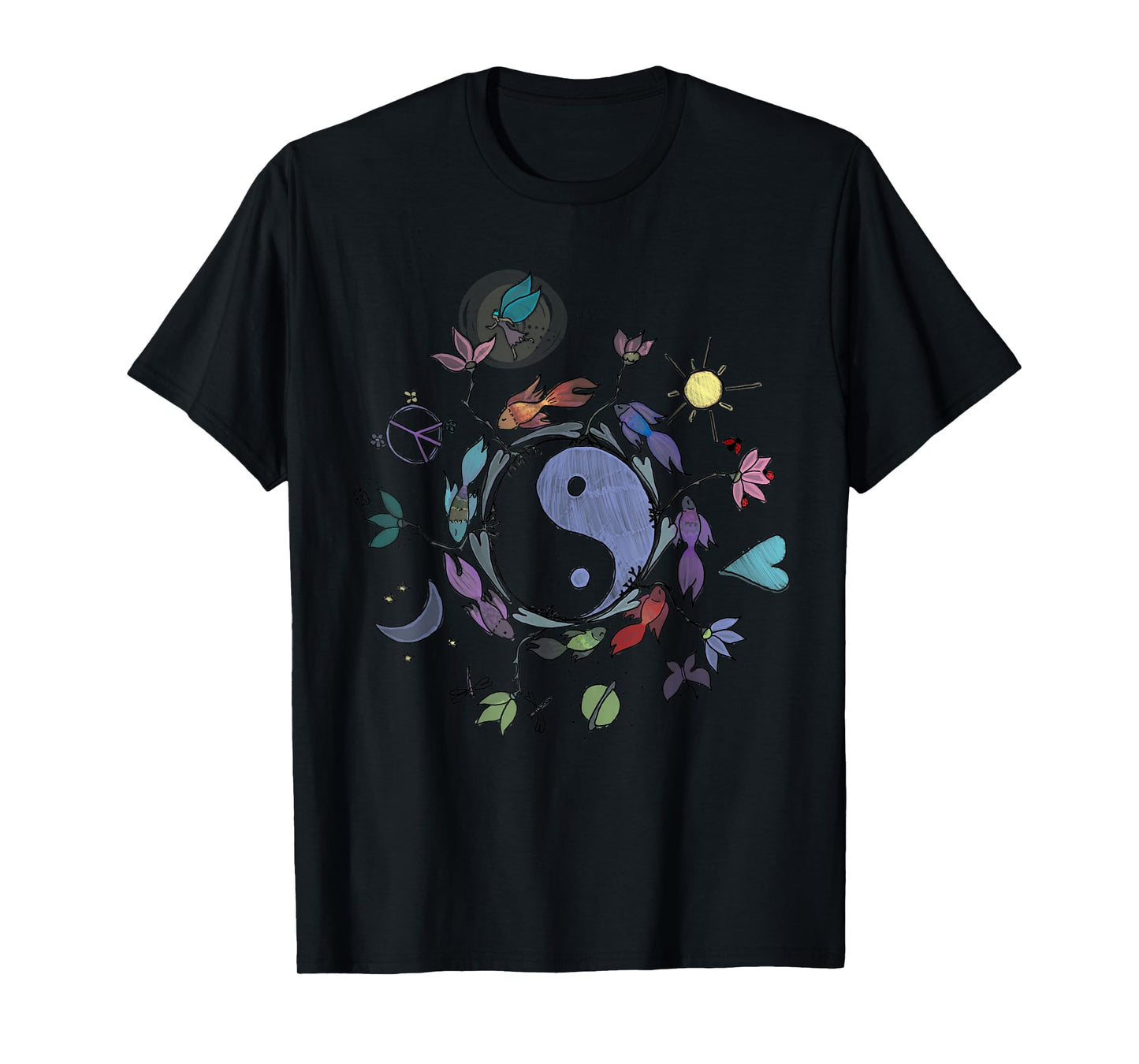 Ying Yang Shirt, Tai Chi T Shirt Design T-Shirt