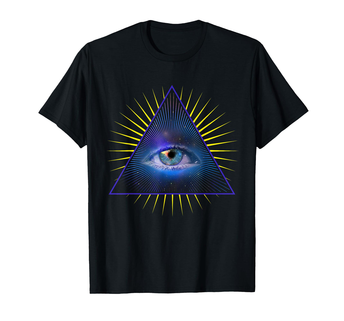 All Seeing Eye Shirt Psychic Meditation Illuminati T Shirt T-Shirt