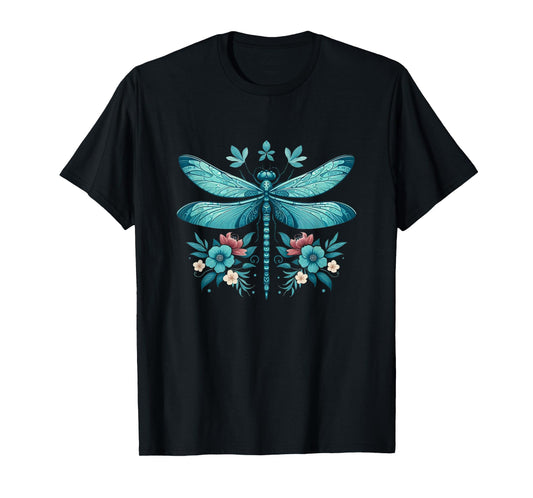 Dragonfly Casual Summer Women T-Shirt