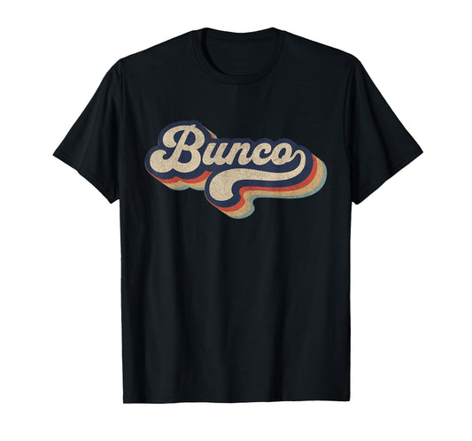 Brunco Vintage Bunco Dice Game Mens Womens T-Shirt