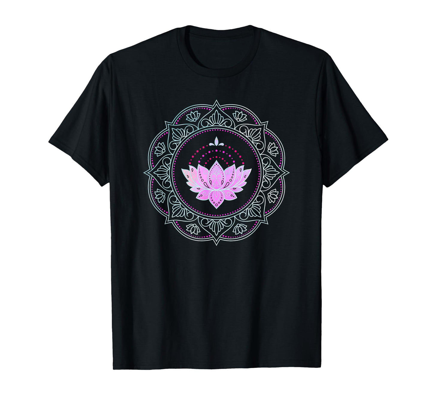 Mandala Yoga Lotus Design Lotus Flower Lotus flower T-Shirt