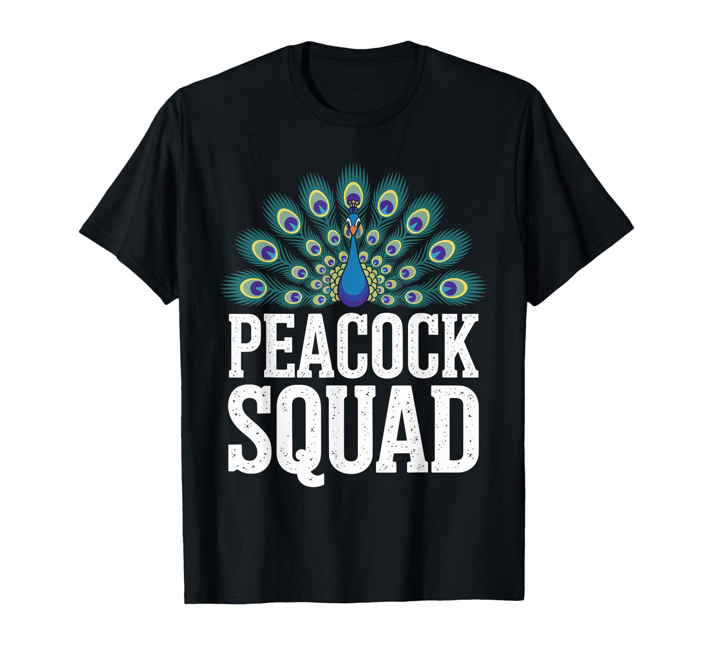 PEACOCK Squad T-Shirt Cool Animal PEACOCK T-Shirt