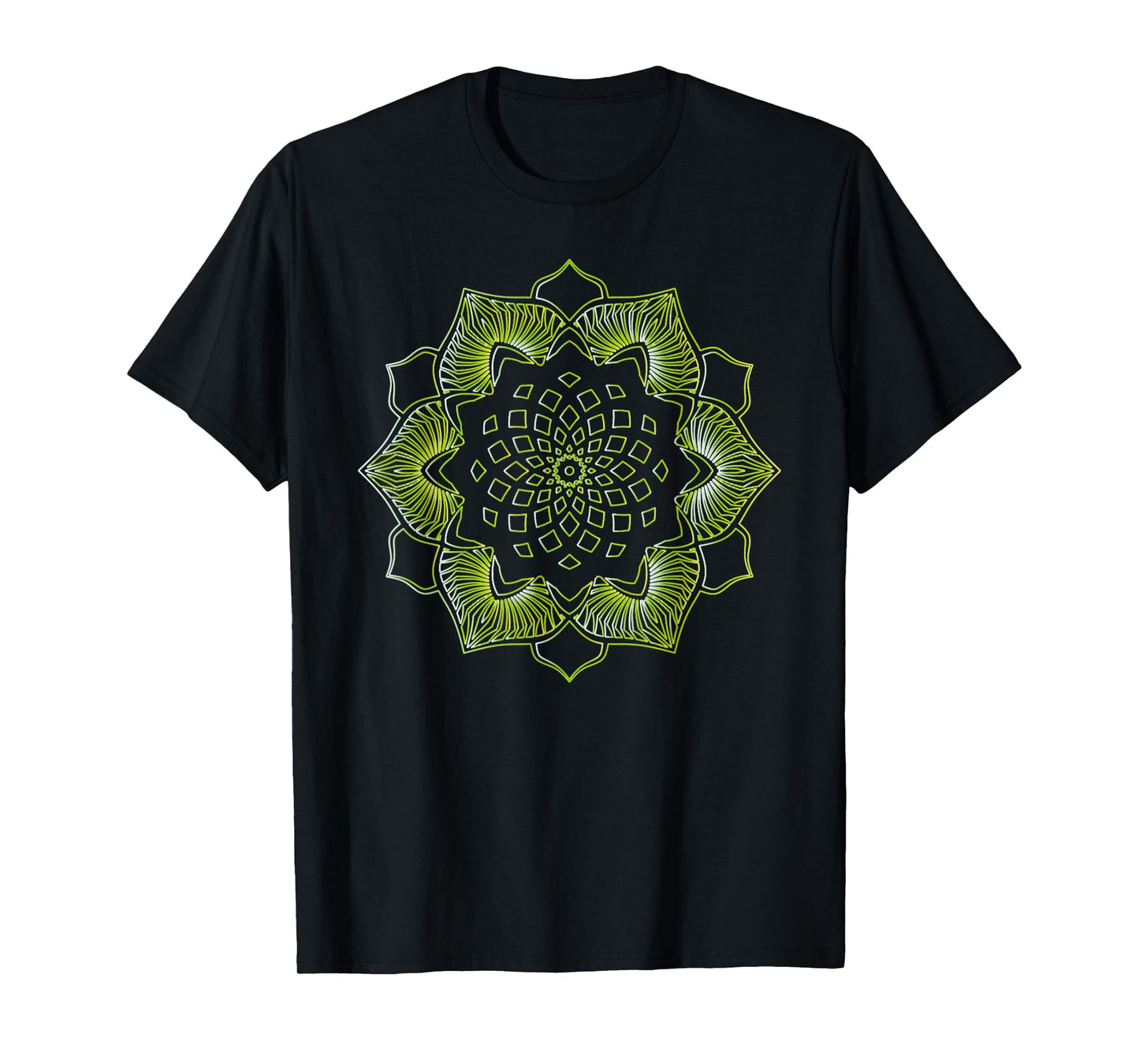 Lotus Mandala Sacred Geometry T-Shirt
