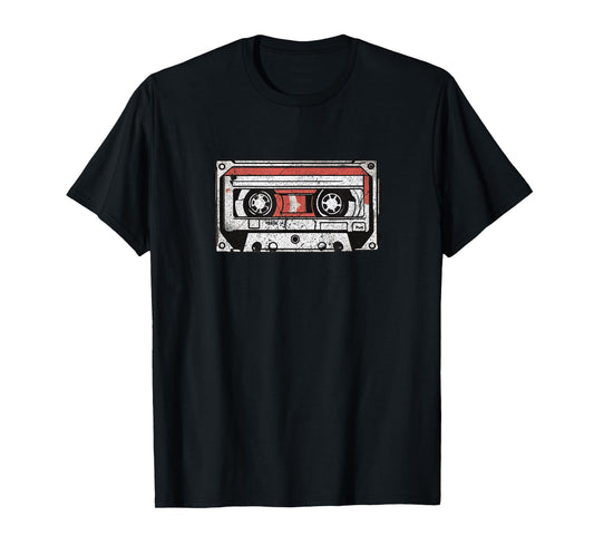 80s 90s nostalgic retro cassette tape throwback-memories T-Shirt