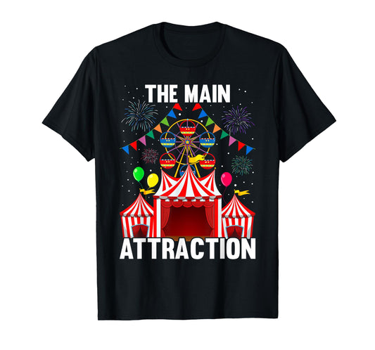 Kids Circus Attraction Carnival birthday Party boys girls T-Shirt