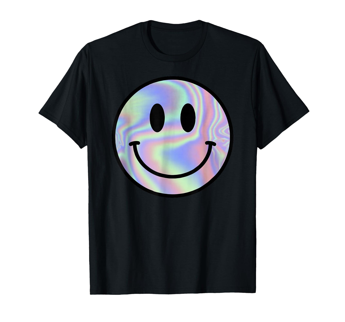 Smile Face Shirt Happy Smiling Face Rave EDM Music Party T-Shirt