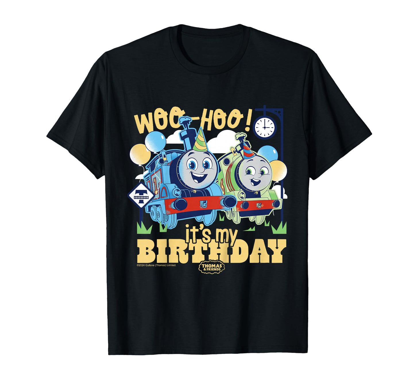 Thomas & Friends - Thomas And Percy It's My Birthday Woo-Hoo T-Shirt