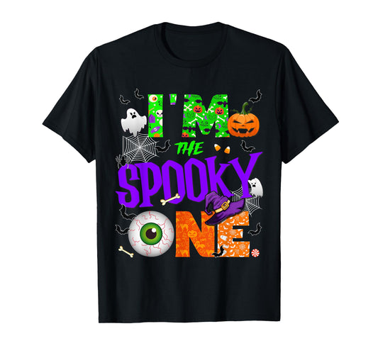 Im The Birthday Boy Spooky One Family Party Decoration T-Shirt