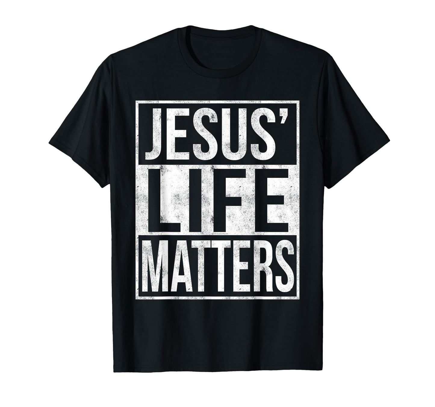 Jesus Life Matters Vintage Urban Christian T-Shirt