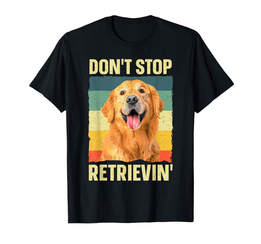 Golden Retriever Design For Men Women Golden Retriever Lover T-Shirt