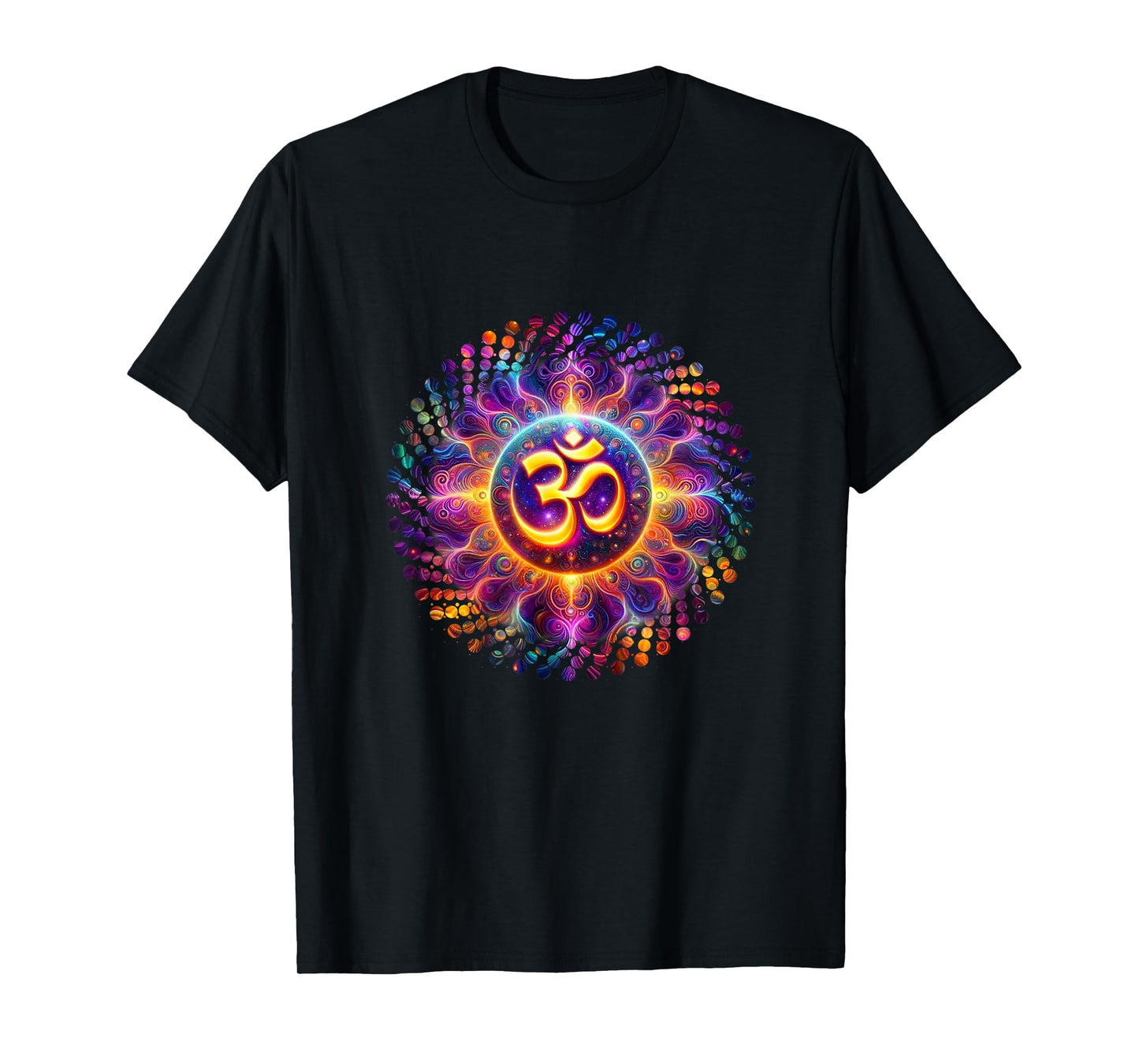 Om Ohm Aum Symbol Spiritual Yoga T-Shirt