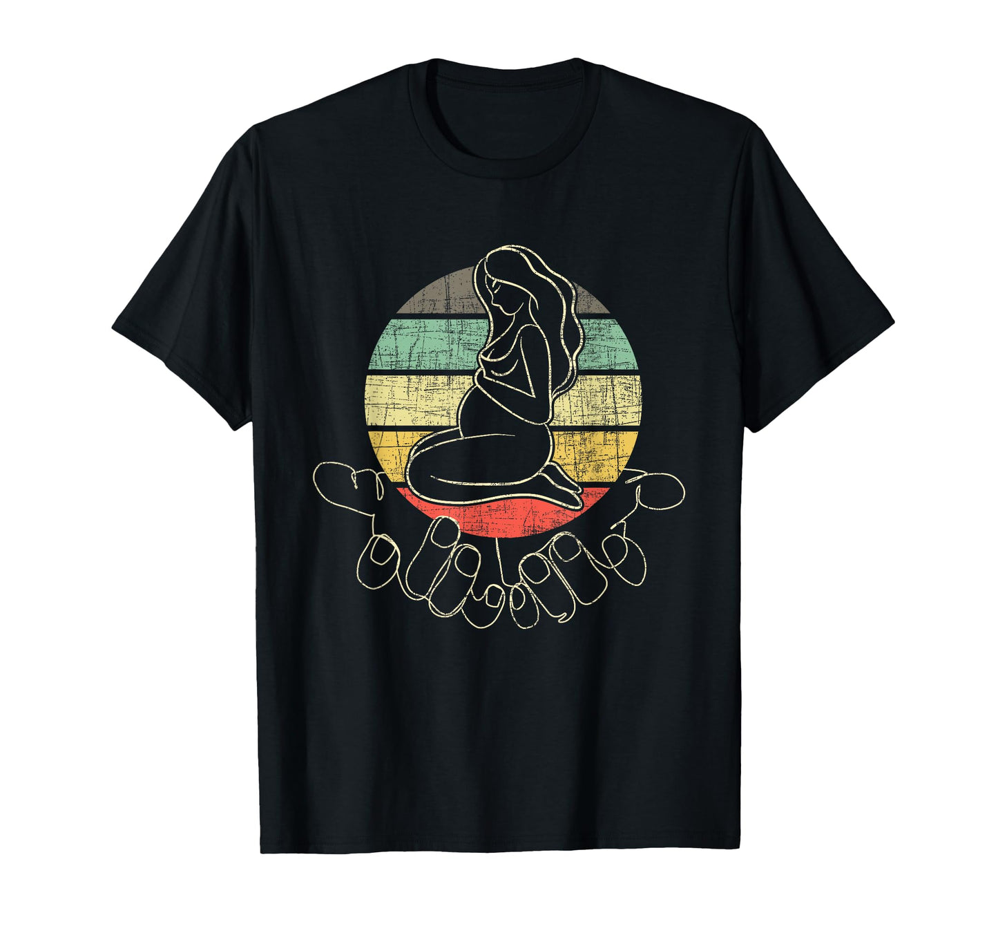 Retro Doula Midwifery - Midwives Childbirth Labor Assistant T-Shirt