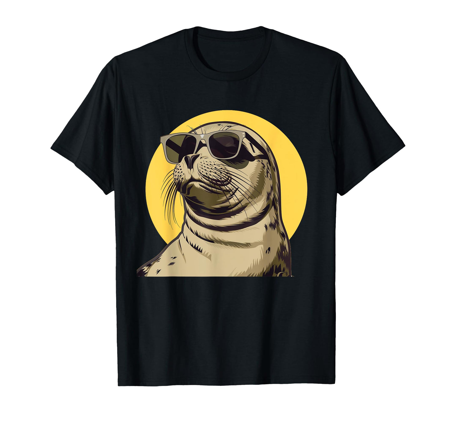 Perfect seal outfit with sunglasses for boys and girls T-Shirt