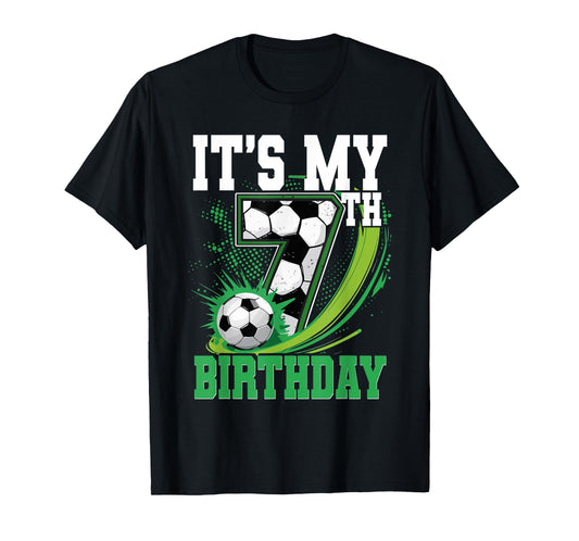 It's My 7th Birthday Soccer Ball T-Shirt