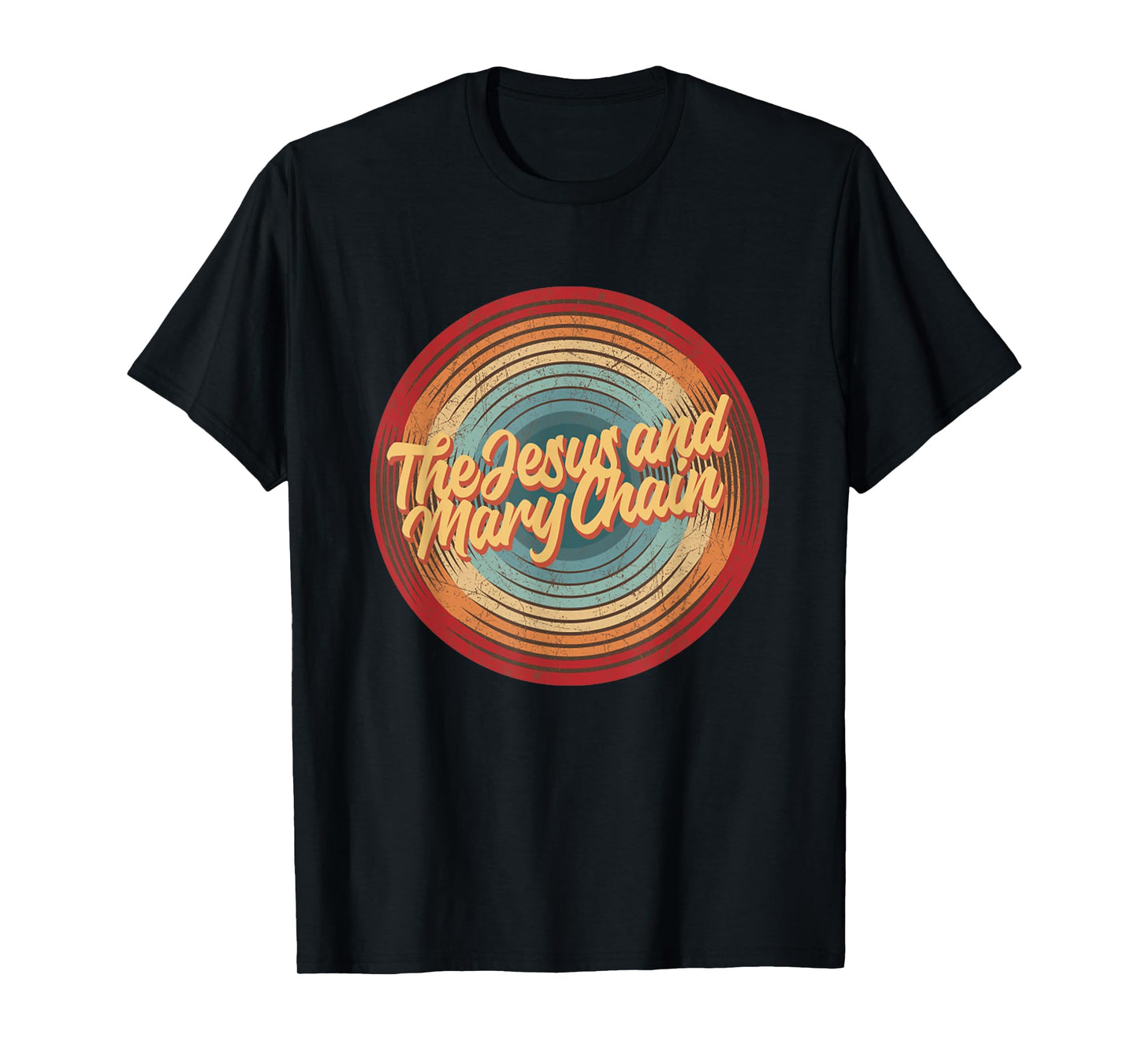 Vintage Jesus And Mary Chain Circle Musician Bible T-Shirt