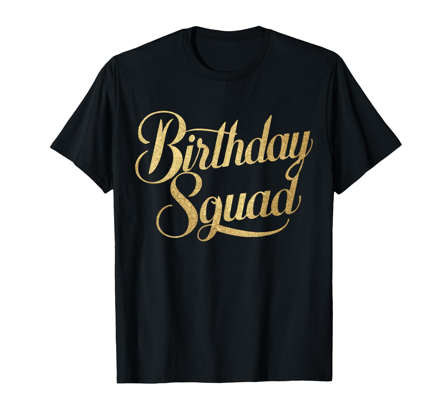 Birthday Squad Party Matching Family T-Shirt