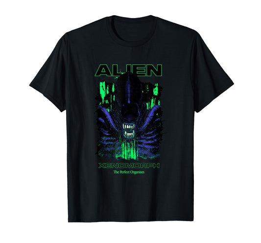Alien Neon Xenomorph The Perfect Organism T-Shirt