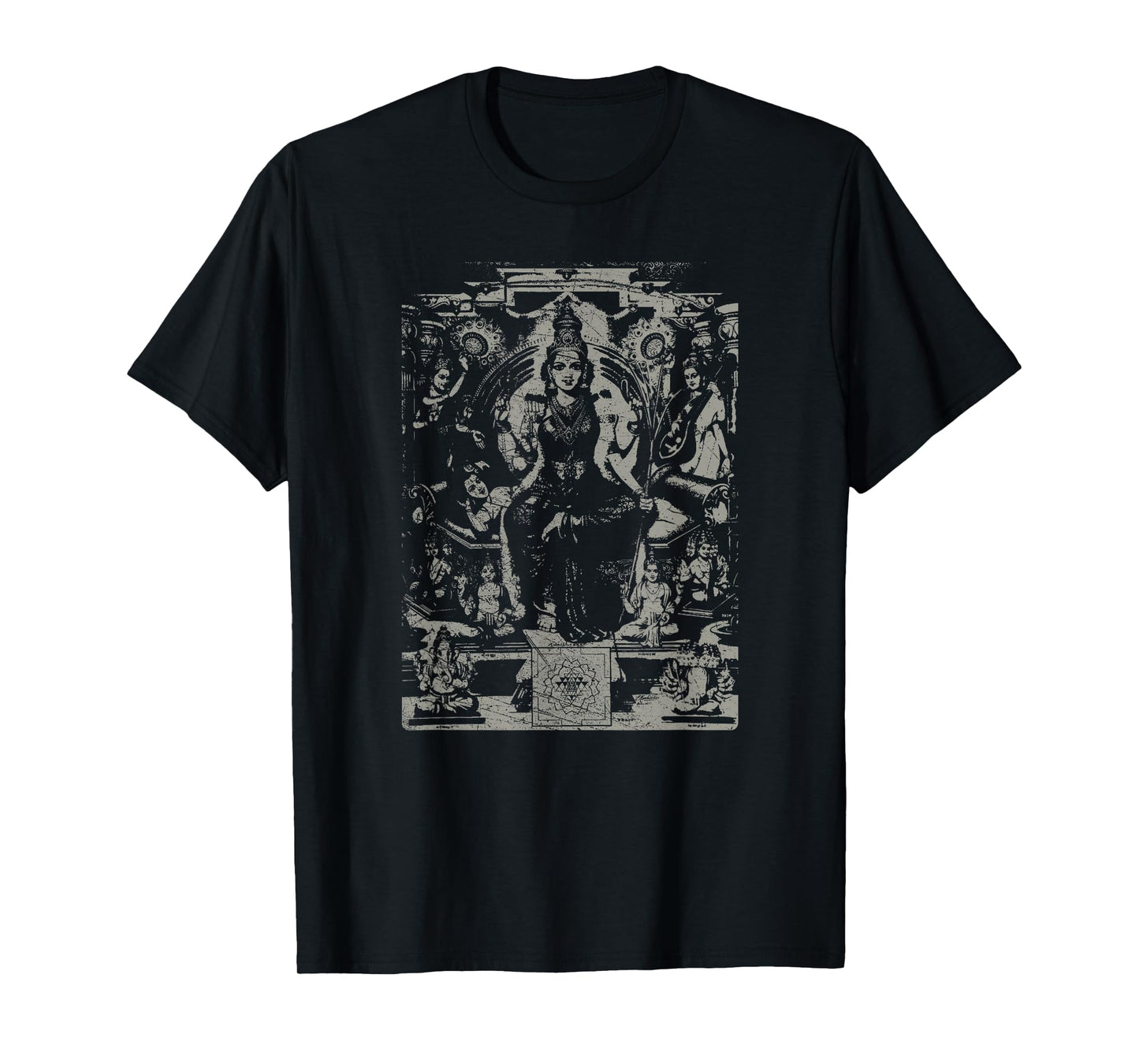 Hindu Book Tripura Upanishad - Sacred Sri Yantra T-Shirt T-Shirt