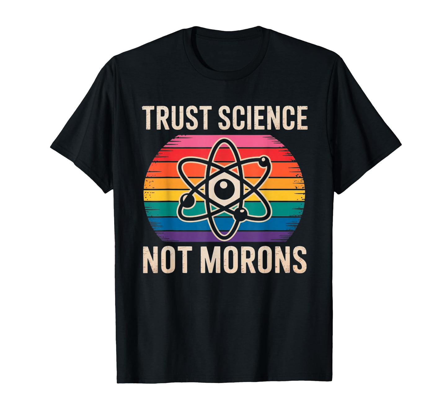 Vintage Trust Science Not Morons T-Shirt