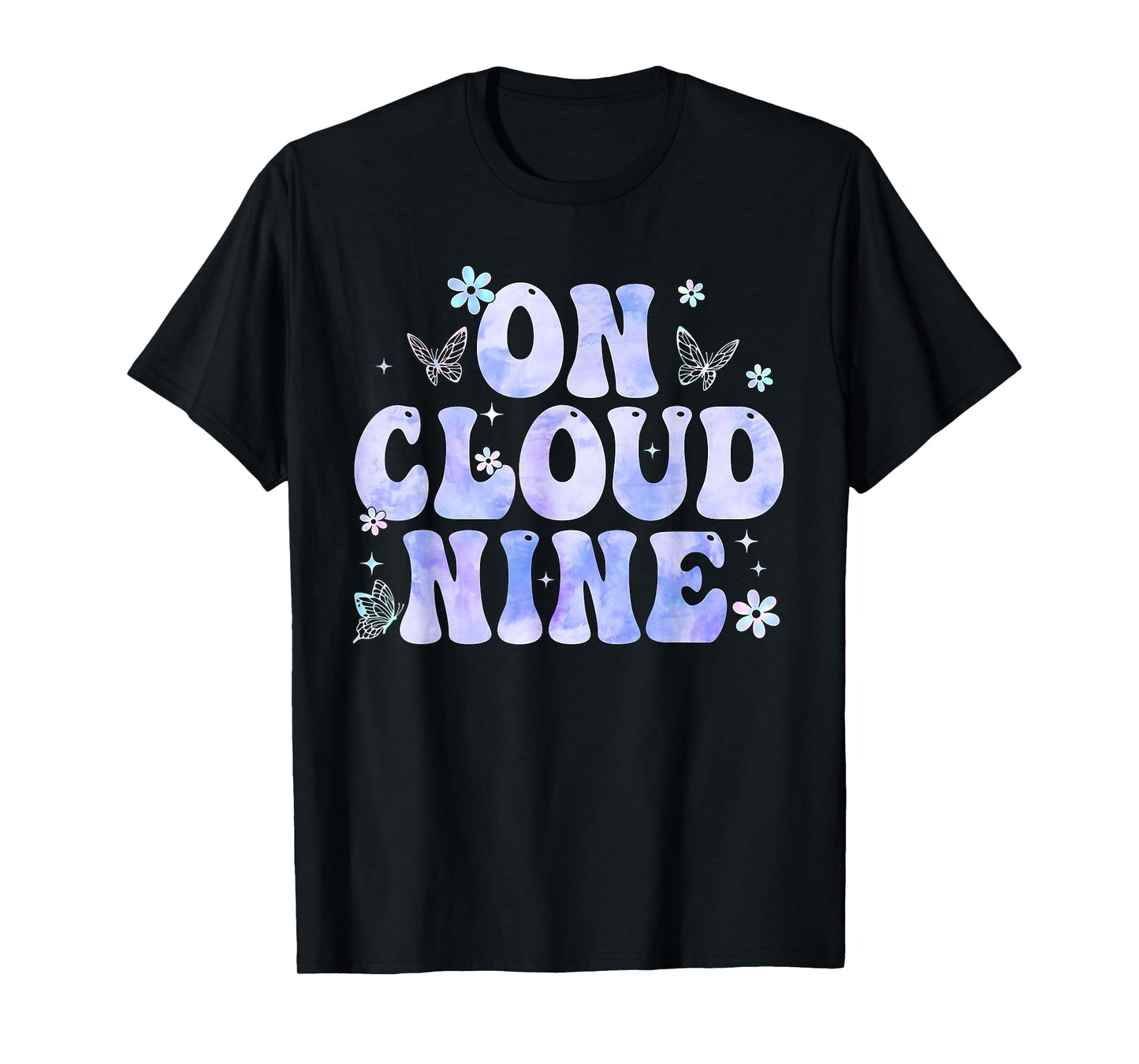 On Cloud Nine 9th Birthday 9 Years Old Birthday Girl T-Shirt