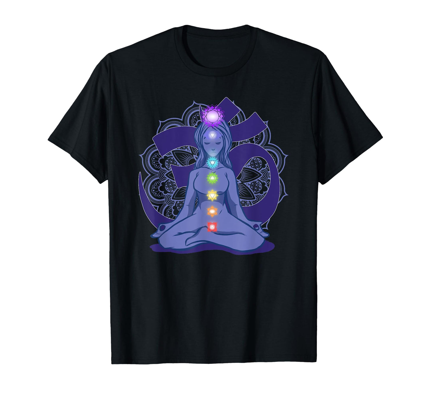 Yoga Meditation Spiritual Body Energy Chakra T-Shirt