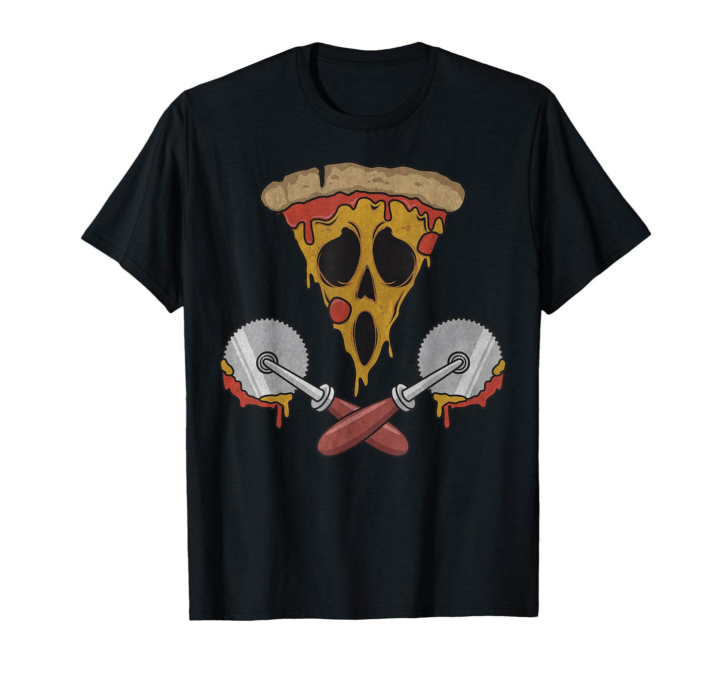 Funny Pizza Design For Men Women Pizza Themed Pizza Lover T-Shirt