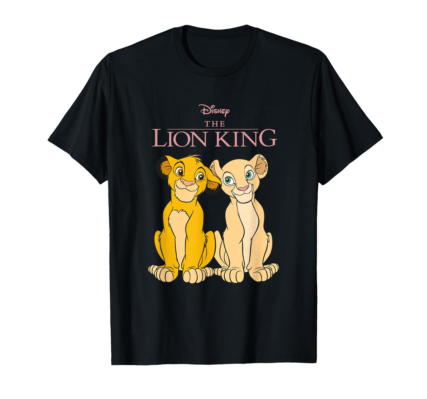 Disney The Lion King Simba And Nala Lovely Smile T-Shirt
