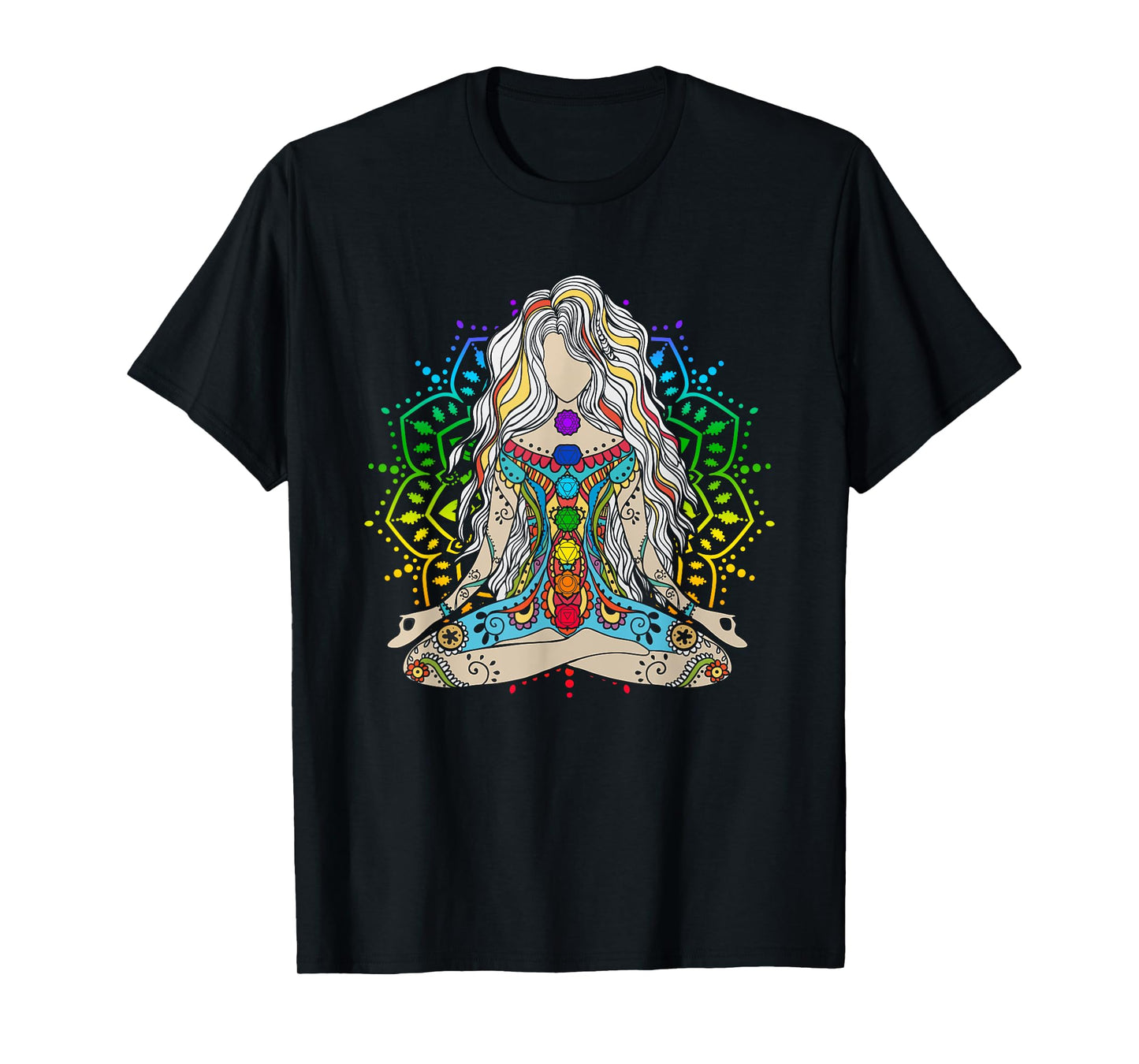 Yoga Meditation Spiritual Body Energy Chakra Buddha T-Shirt