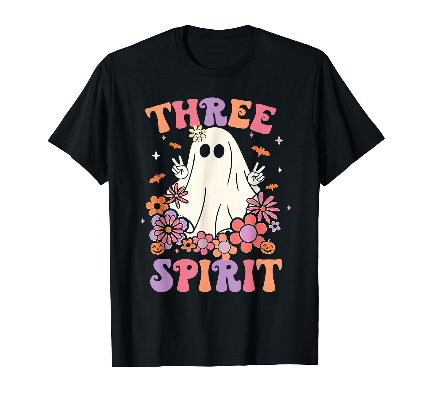 Three Spirit Halloween 3rd Birthday Party Decorations T-Shirt