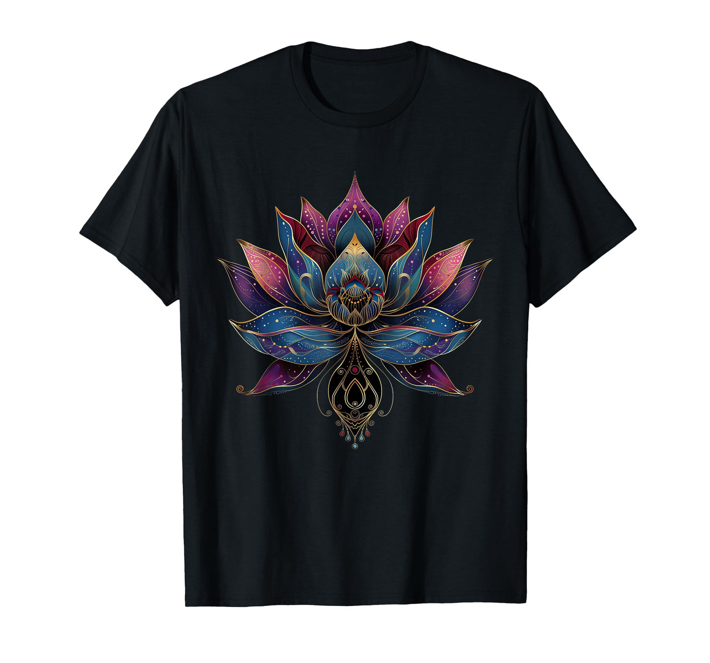 Lotus Flower Vintage Japanese Zen Buddhist Buddhism Yoga T-Shirt