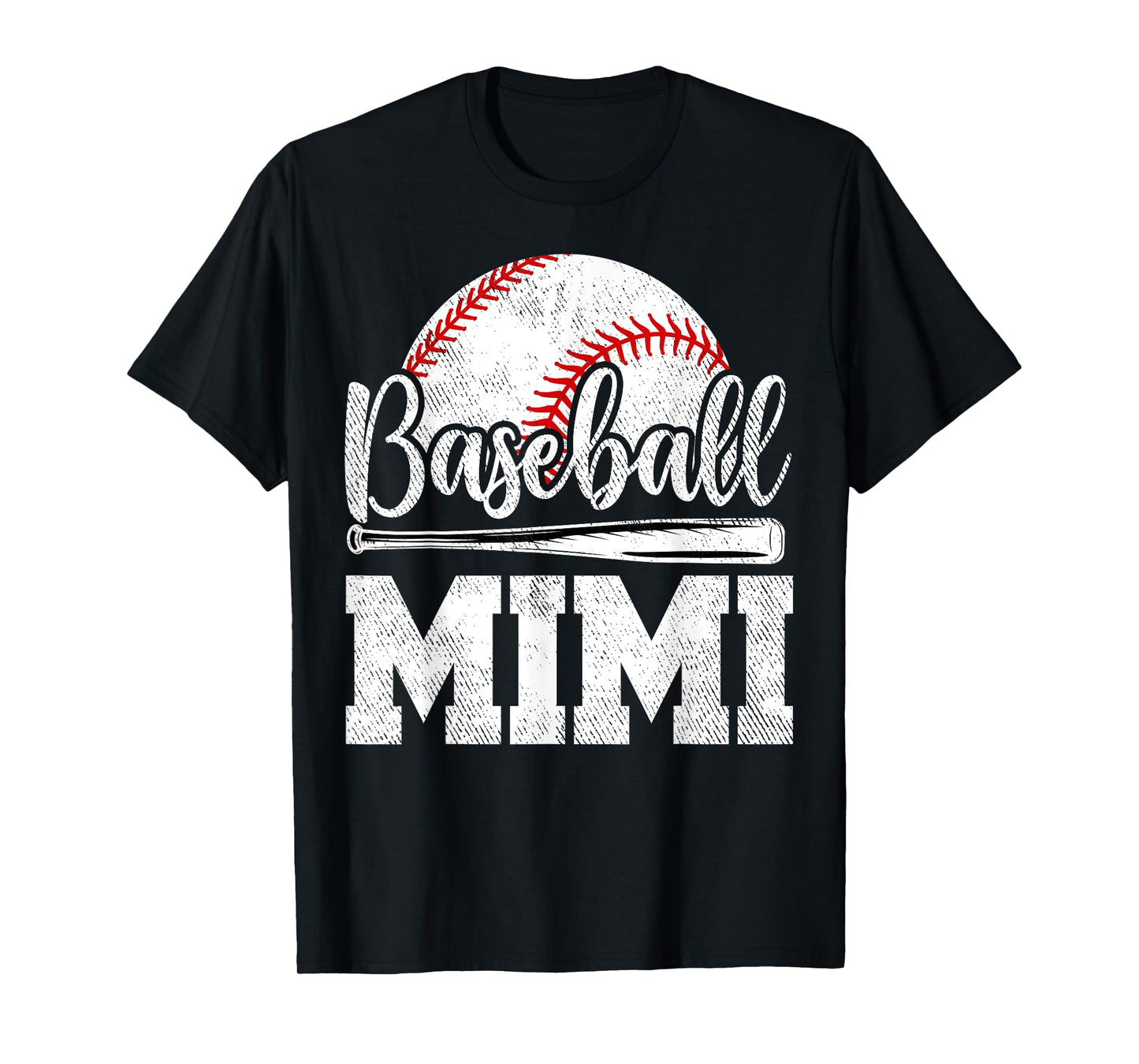 Baseball Mimi Baseball Player Game Day Mother's Day T-Shirt