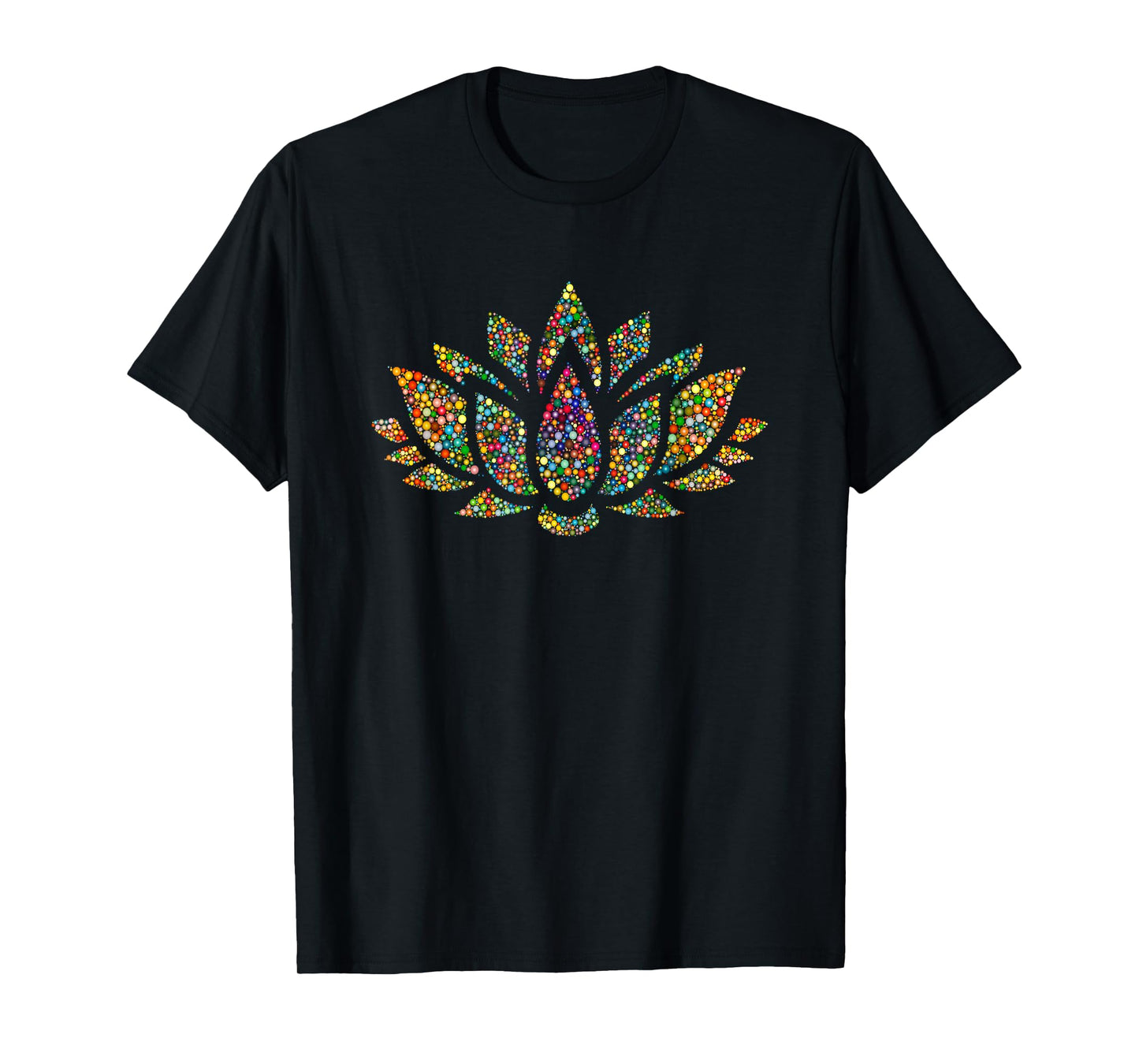 Lotus Flower Yoga Meditation Om Namaste T-Shirt