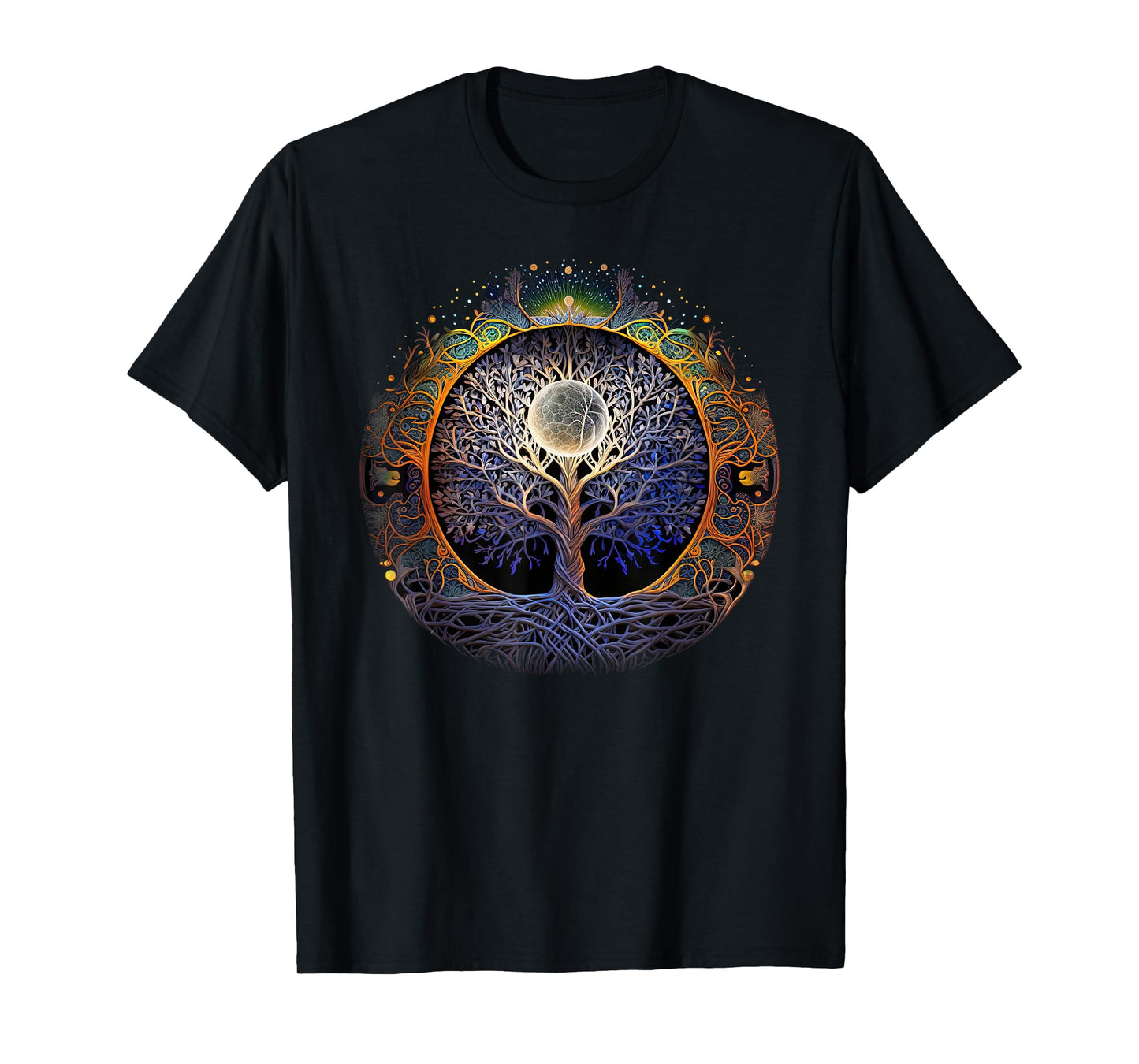 Tree Of Life Yoga Zen Namaste Meditation T-Shirt