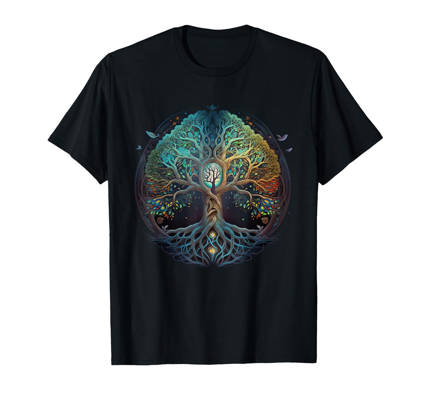 Tree Of Life Gift The Tree Of Life Meditation T-Shirt