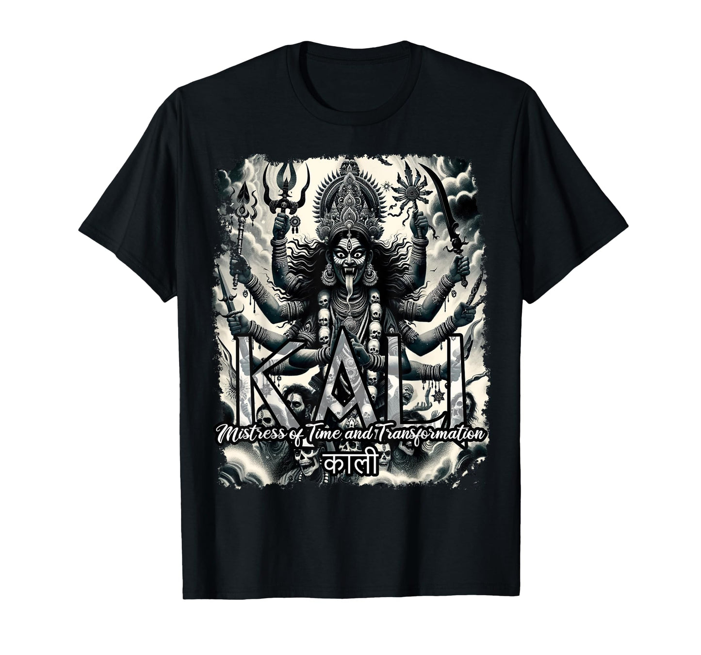 Kali Hinduism Goddess T-Shirt, Small