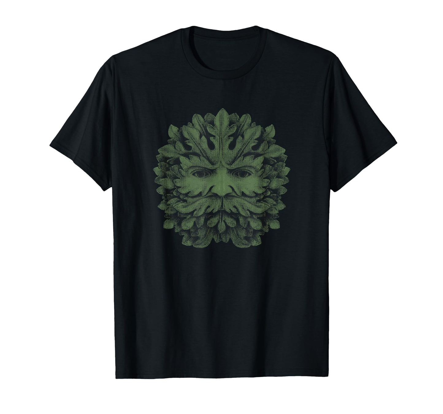 TRADTIONAL CELTIC PAGAN GREENMAN T-SHIRT T-Shirt